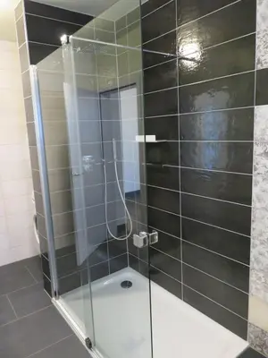 Ein Badezimmer in der Unterkunft Appartement Max