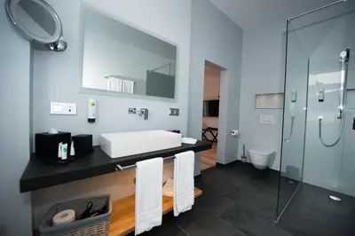 Ein Badezimmer in der Unterkunft LIONO BoutiqueHotel