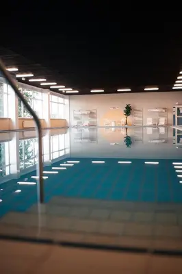 Der Swimmingpool an oder in der Nähe von Ferienwohnung Harz-Panorama 434