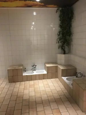 Ein Badezimmer in der Unterkunft Ferienwohnung Harz-Panorama 434