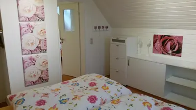 Ein Bett oder Betten in einem Zimmer der Unterkunft Haus Isabelle OG