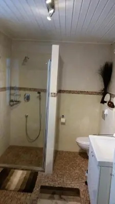 Ein Badezimmer in der Unterkunft Haus Isabelle OG