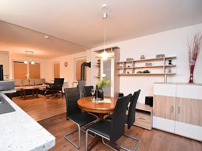 Küche/Küchenzeile in der Unterkunft Ferienhaus in Blankenburg