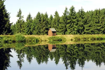 Naturlandschaft in der Nähe des Hotels