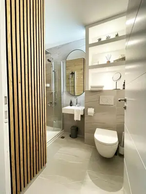 Ein Badezimmer in der Unterkunft Haus Vier Jahreszeiten am See Vier Jahreszeiten - HS 221