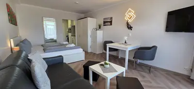 TV/Unterhaltungsangebot in der Unterkunft Haus Vier Jahreszeiten am See Apartment am Kranichsee