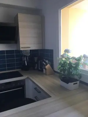 Küche/Küchenzeile in der Unterkunft Ferienwohnung Harzsonne