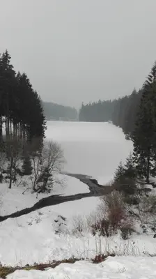 Naturlandschaft in der Nähe der Ferienwohnung