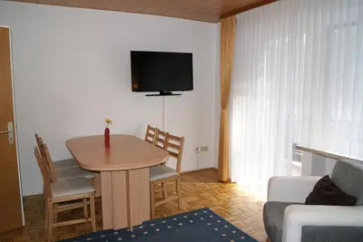 TV/Unterhaltungsangebot in der Unterkunft Ferienwohnung Schmidt
