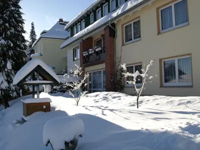 Pension Volkert im Winter