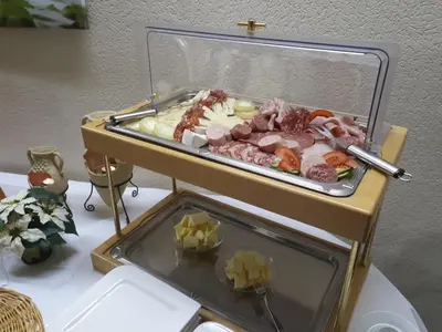 Essen in der Pension oder in der Nähe