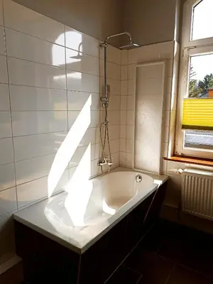 Ein Badezimmer in der Unterkunft Holiday Home Schloßblick