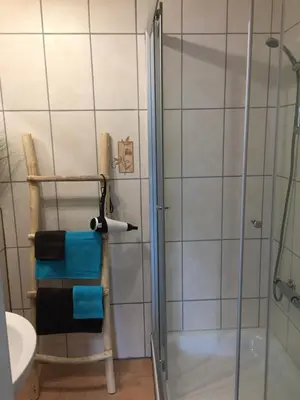 Ein Badezimmer in der Unterkunft Tami's Harzglück