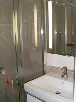 Ein Badezimmer in der Unterkunft Ferienwohnungen Lübbers
