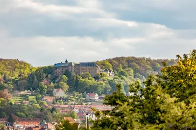 Naturlandschaft in der Nähe des Ferienhauses