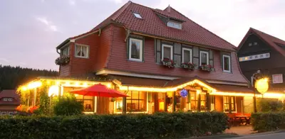 Das Gebäude in dem sich das Hotel befindet