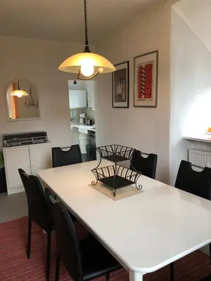 Küche/Küchenzeile in der Unterkunft Ferienwohnung Harzsterne