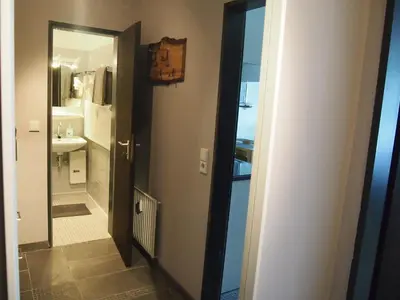 Ein Badezimmer in der Unterkunft Apartment Harzgrün