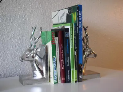 Die Bibliothek in der Ferienwohnung