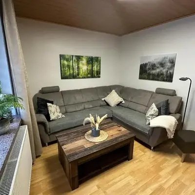 Christels Ferienwohnung 2 in Thale mit überdachter Terrasse