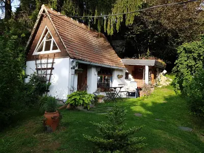 Ein Garten an der Unterkunft Wohnen im Hühnerhaus