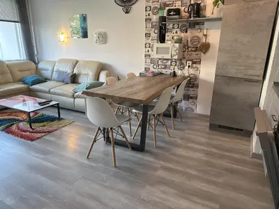 Küche/Küchenzeile in der Unterkunft Moderne und komfortable Appartements im Ferienpark Hahnenklee
