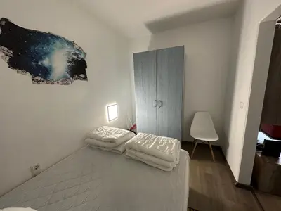 Ein Bett oder Betten in einem Zimmer der Unterkunft Moderne und komfortable Appartements im Ferienpark Hahnenklee