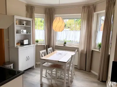 Küche/Küchenzeile in der Unterkunft Ferienwohnung Kraft