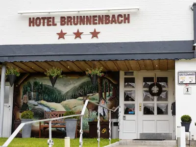 Ein Zertifikat, Auszeichnung, Logo oder anderes Dokument, das in der Unterkunft Hotel Brunnenbach ausgestellt ist