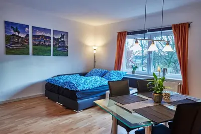 Ein Sitzbereich in der Unterkunft Haus der Kaiser
