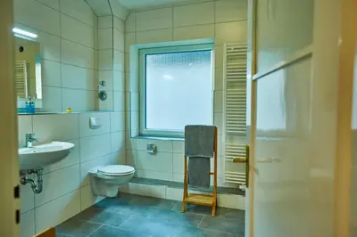 Ein Badezimmer in der Unterkunft Haus der Kaiser