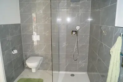 Ein Badezimmer in der Unterkunft Altstadt Ferienwohnungen