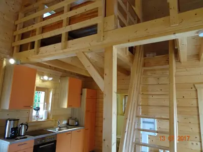 Küche/Küchenzeile in der Unterkunft Ferienhaus Blick Hasserode