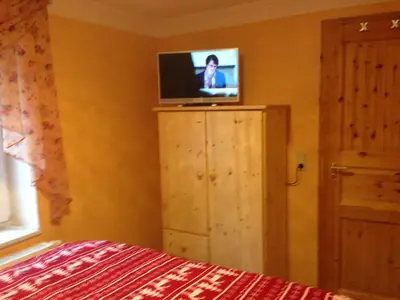 TV/Unterhaltungsangebot in der Unterkunft Ferienhaus 2 Am Eichenberg