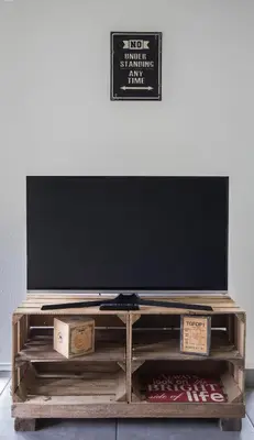 TV/Unterhaltungsangebot in der Unterkunft Ferienhaus Selke Am Bach