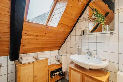 Ein Badezimmer in der Unterkunft Ferienhaus St. Andreasberg