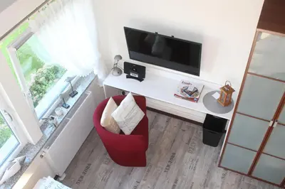 TV/Unterhaltungsangebot in der Unterkunft Ferienhaus Kleine Hexe