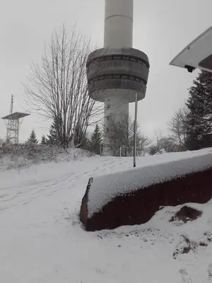 Haus am Sonnenhang im Winter