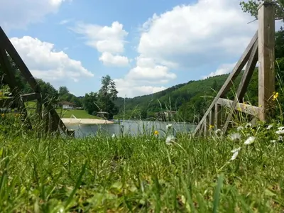 Naturlandschaft in der Nähe der Ferienwohnung