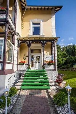 Das Gebäude in dem sich das Hotel befindet