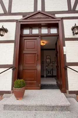 Eine Fassade oder ein Eingang zu Ferienwohnung Trenkel