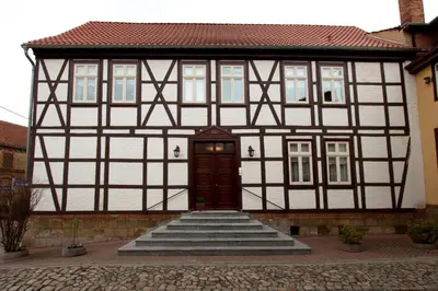 Eine Fassade oder ein Eingang zu Ferienwohnung Trenkel