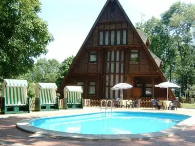 Der Swimmingpool an oder in der Nähe von Ferienpark Rosstrappe