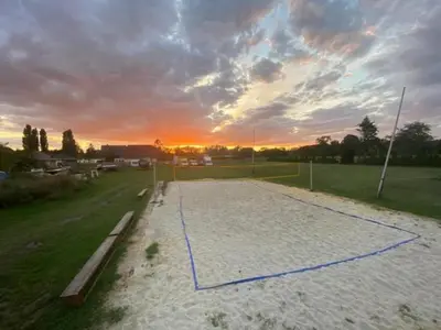 Blick auf den Sonnenuntergang/Sonnenaufgang von des Hotels aus oder aus der Nähe