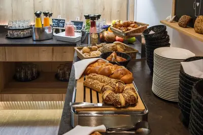 Essen im Hotel oder in der Nähe