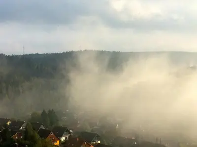 Naturlandschaft in der Nähe des Ferienparks