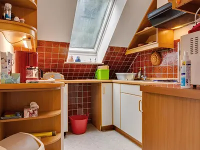 Küche/Küchenzeile in der Unterkunft Gemütlicher Aufenthalt in Kamschlacken