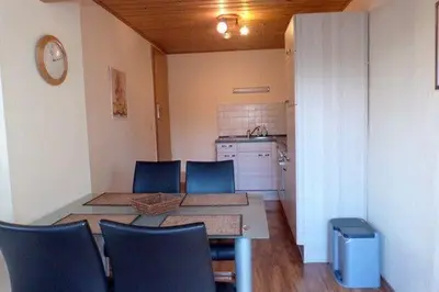 Küche/Küchenzeile in der Unterkunft Wernigerode Ferienwohnung Schultz