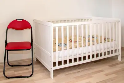 Ein Bett oder Betten in einem Zimmer der Unterkunft Ferienwohnung Margarete
