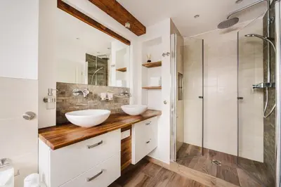 Ein Badezimmer in der Unterkunft Casa Bella Cosa